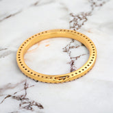 1.50 Carat PRONG Diamond Bezel Yellow Plated FOR Rolex 36mm Datejust Day-Date